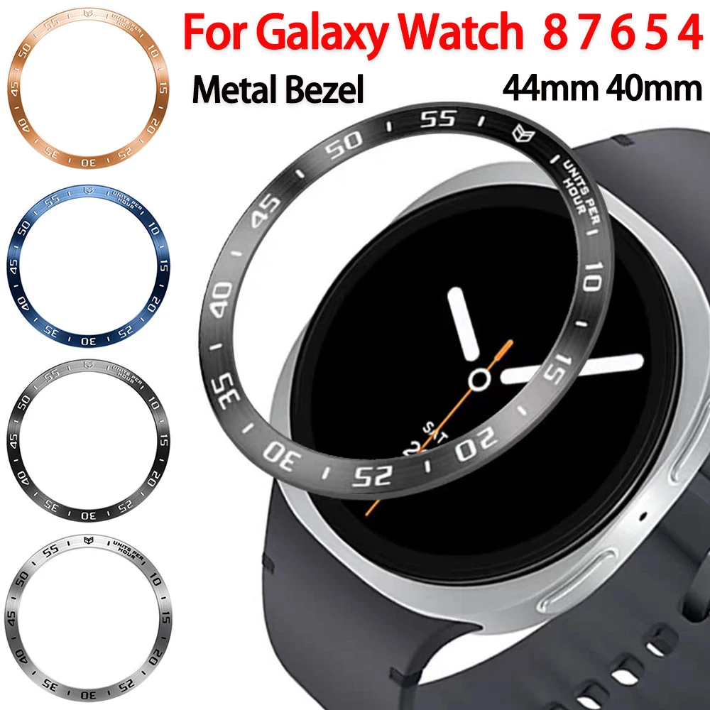 Accessories For Galaxy Watch 5 - Metal Bezel Ring for Samsung Galaxy