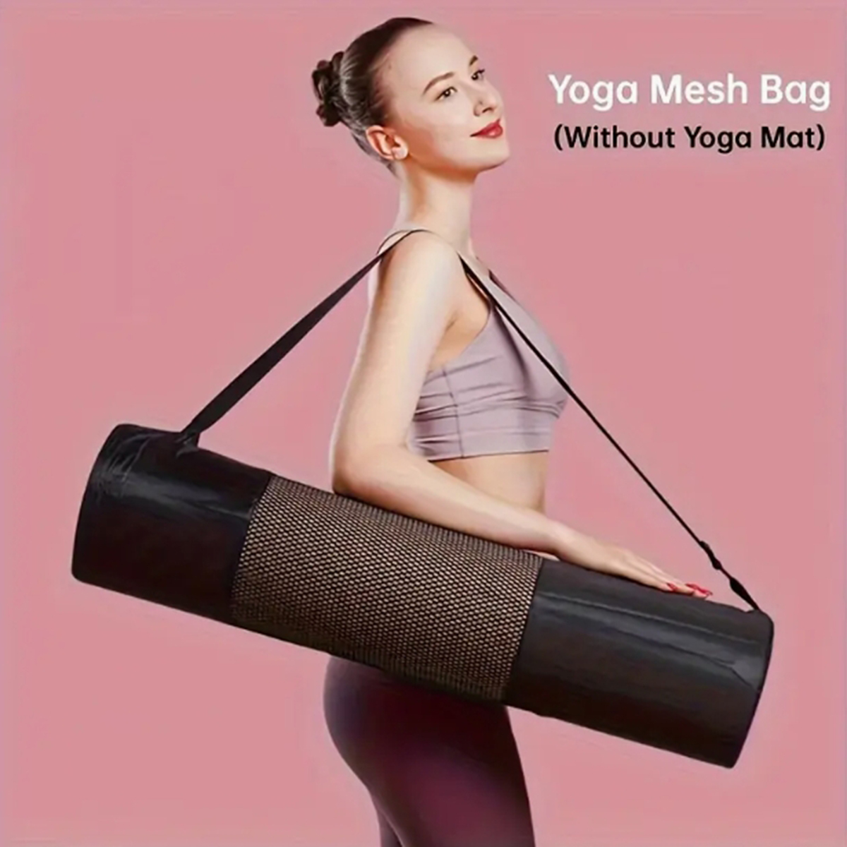 Rugged Sport Strap - 1 Breathable Yoga Mat Storage Mesh