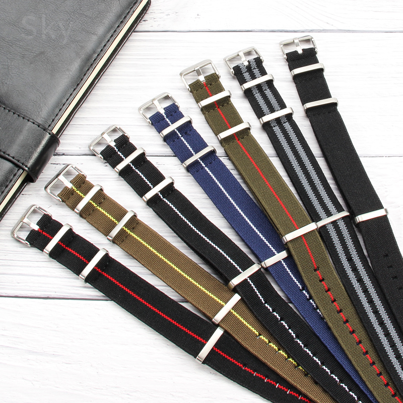 Nylon Nato Strap - 60's French Army Watch Strap for