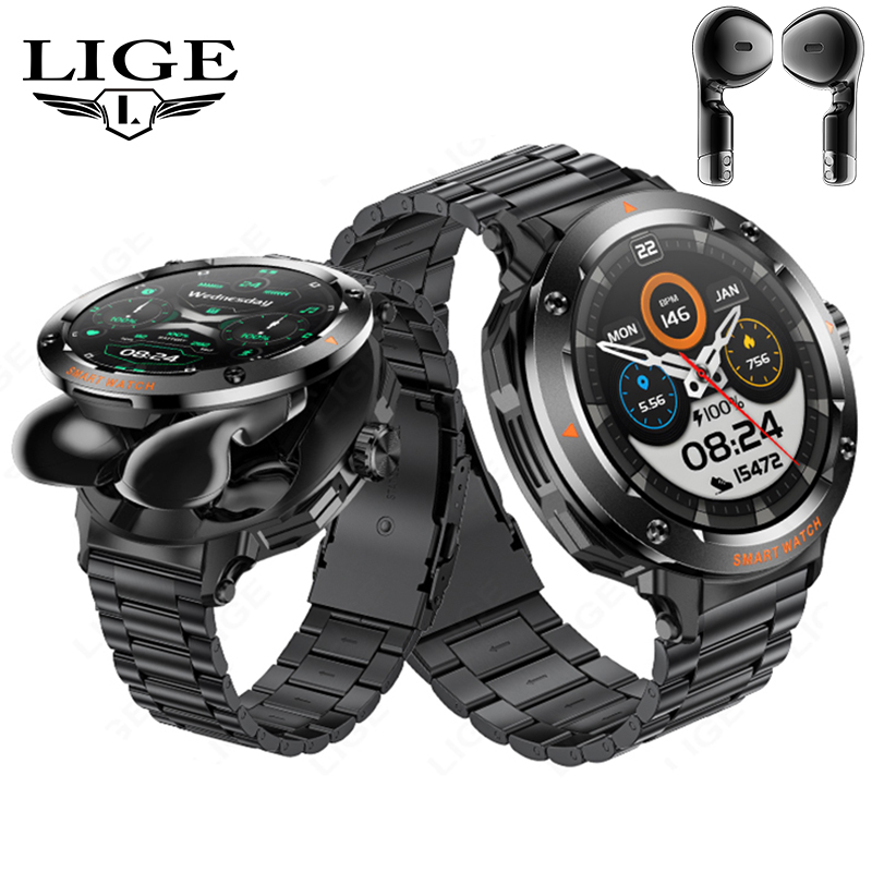 Smartwatch Headset - New Men's 2 In 1 Headset