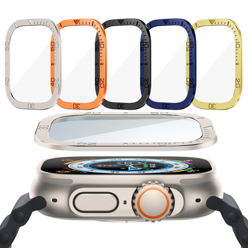 Watch Case Bumper - Tempered Glass for Apple Watch Ultra