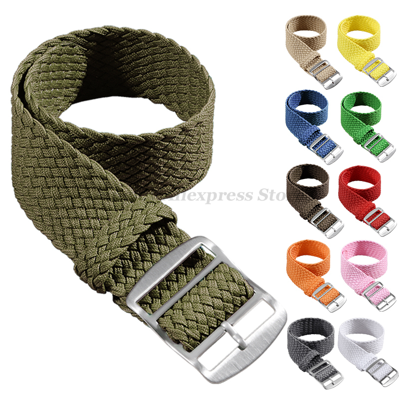 Nylon Nato Strap - Woven Nylon Strap For Perlon Watch