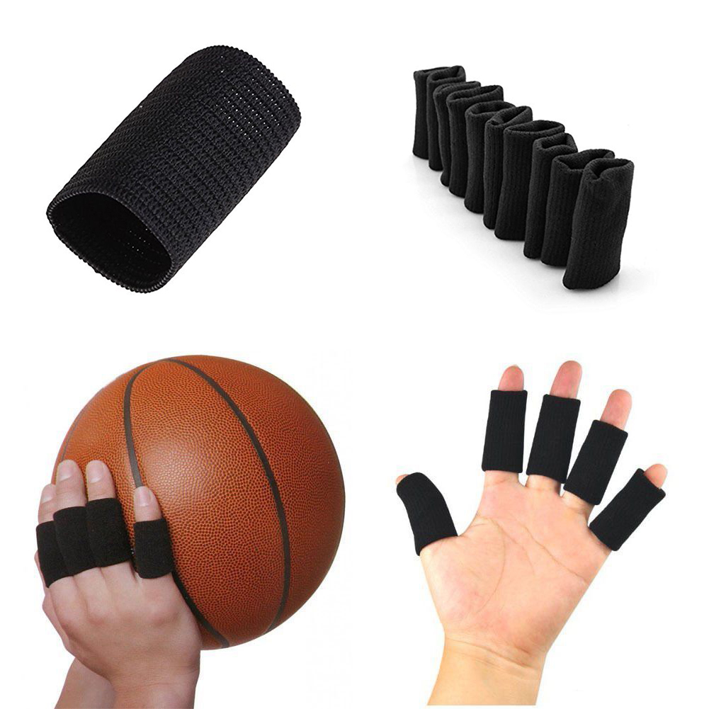 Milanaise Mesh Band - 10Pcs Basketball Elastic Finger Protector Stretchy