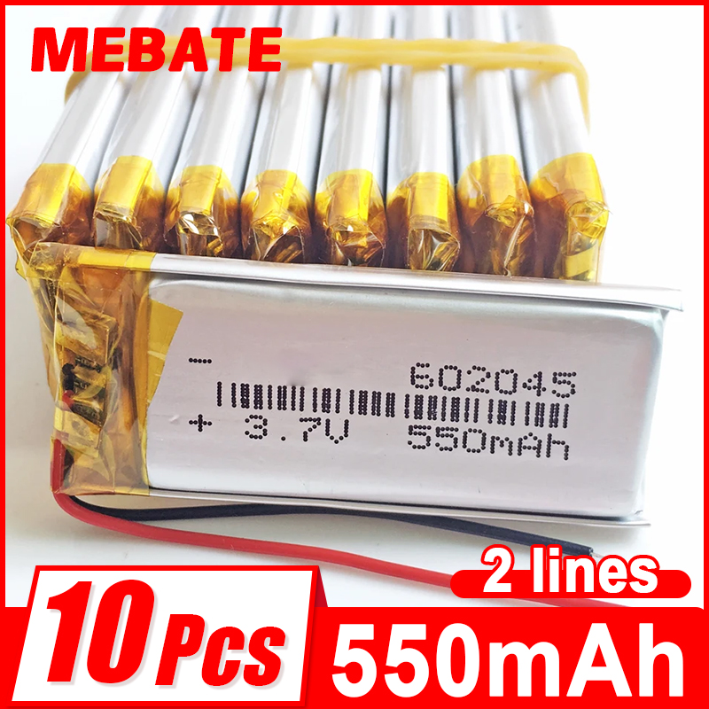 Smartwatch Headset - Lot 10 PCS 3.7V 550mAh Lipo
