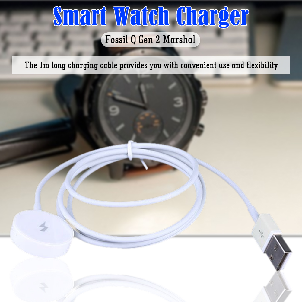 Fossil Smartwatch Accessories - 1m Smart Watch Magnetic Charger Short
