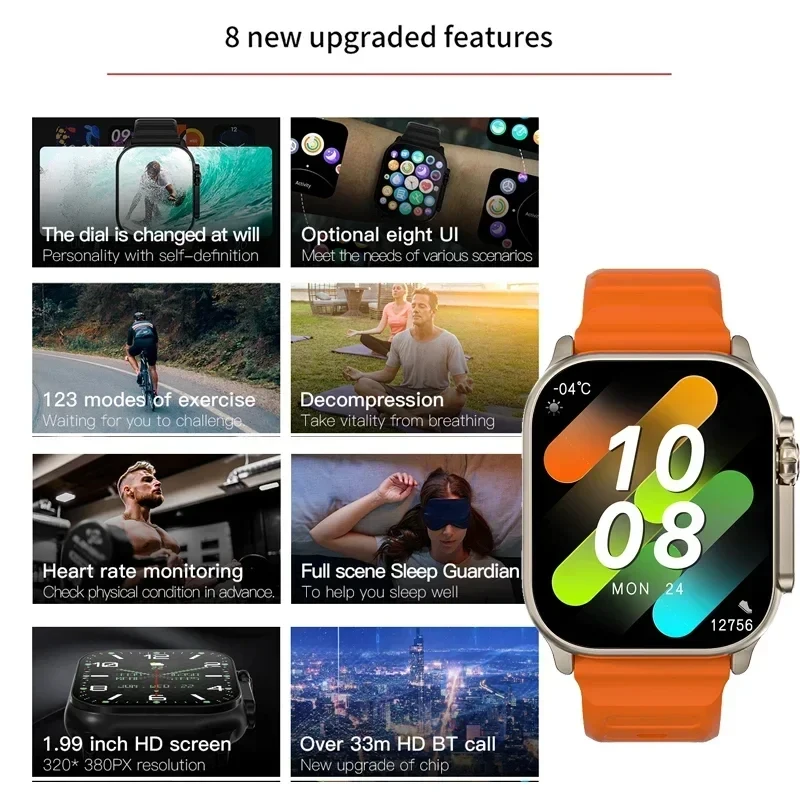New Watch T10 Ultra Smart Watc - Smartwatch Nexus review and price