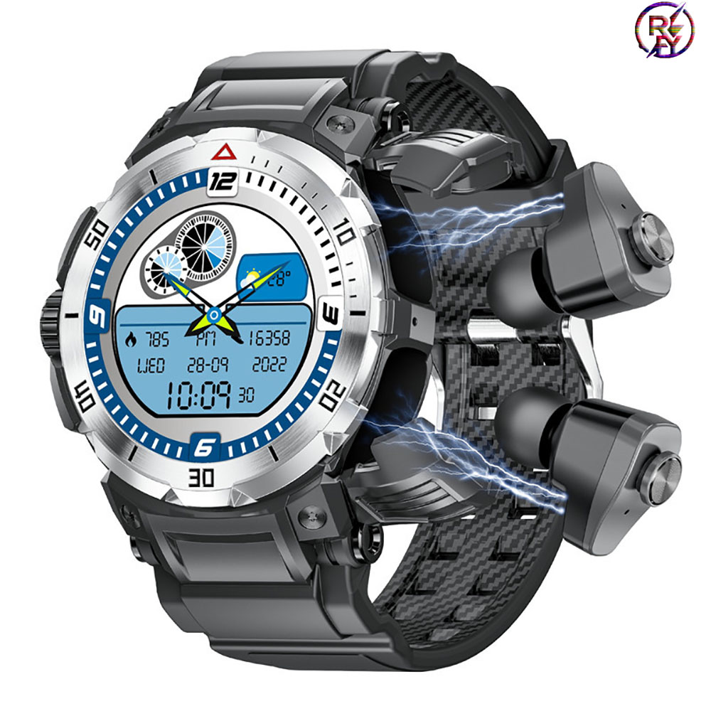 2-in-1 Smart Watch with TWS Bl - Smartwatch Headset review and price