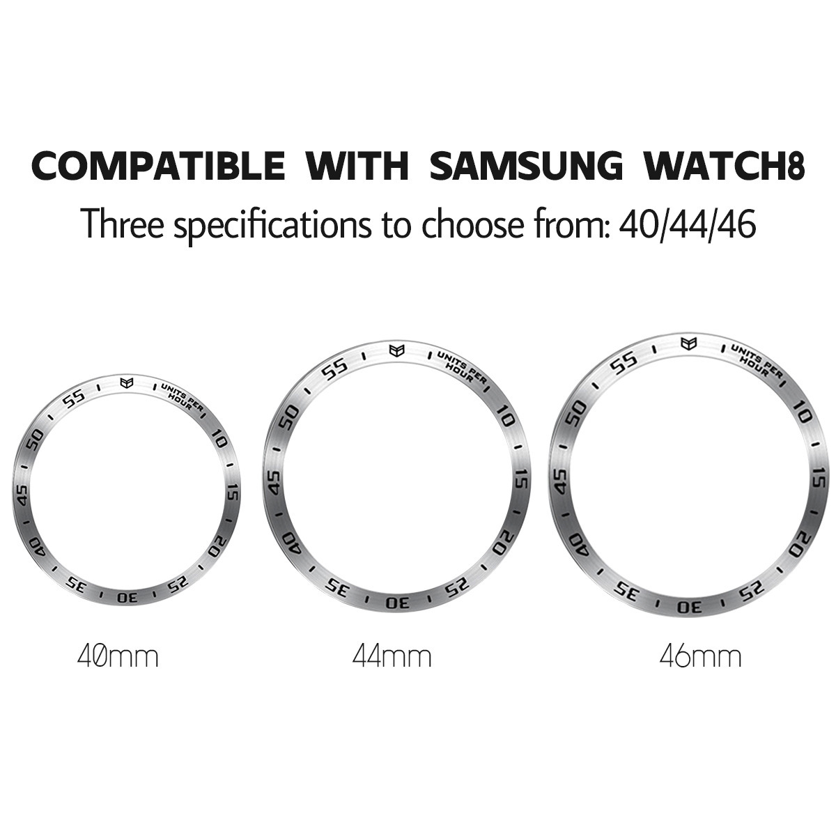 Metal Bezel Ring for Samsung G - Accessories For Galaxy Watch 5 review and price