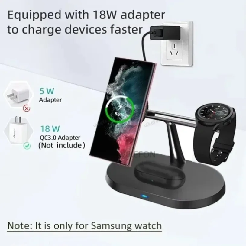 3-IN-1 Magnetic Wireless Charg - Wireless Charger Watch review and price