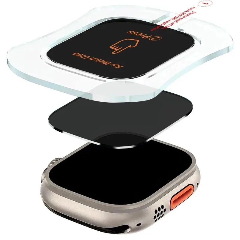 Tempered Glass for Apple Watch - Watch Case Bumper review and price