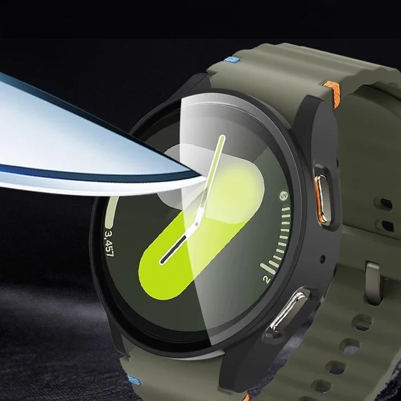 Tempered Glass+Case for Samsun - Accessories For Galaxy Watch 5 review and price