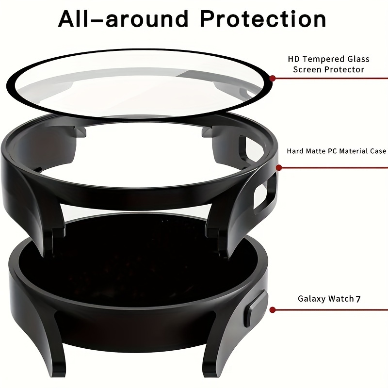 2pcs Screen Protector Case for - Accessories For Galaxy Watch 5 review and price