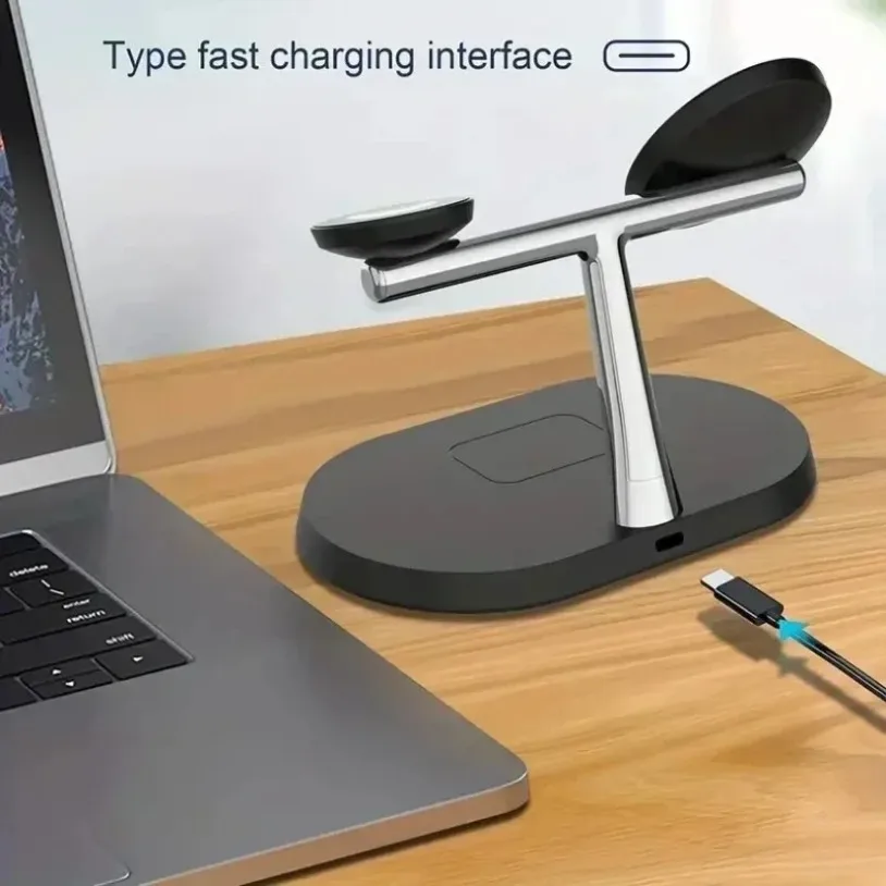 3 In 1 Opansten Magnetic Wirel - Wireless Charger Watch review and price