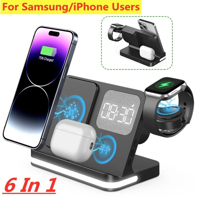 Wireless Charger Stand For iPh - Wireless Charger Watch review and price