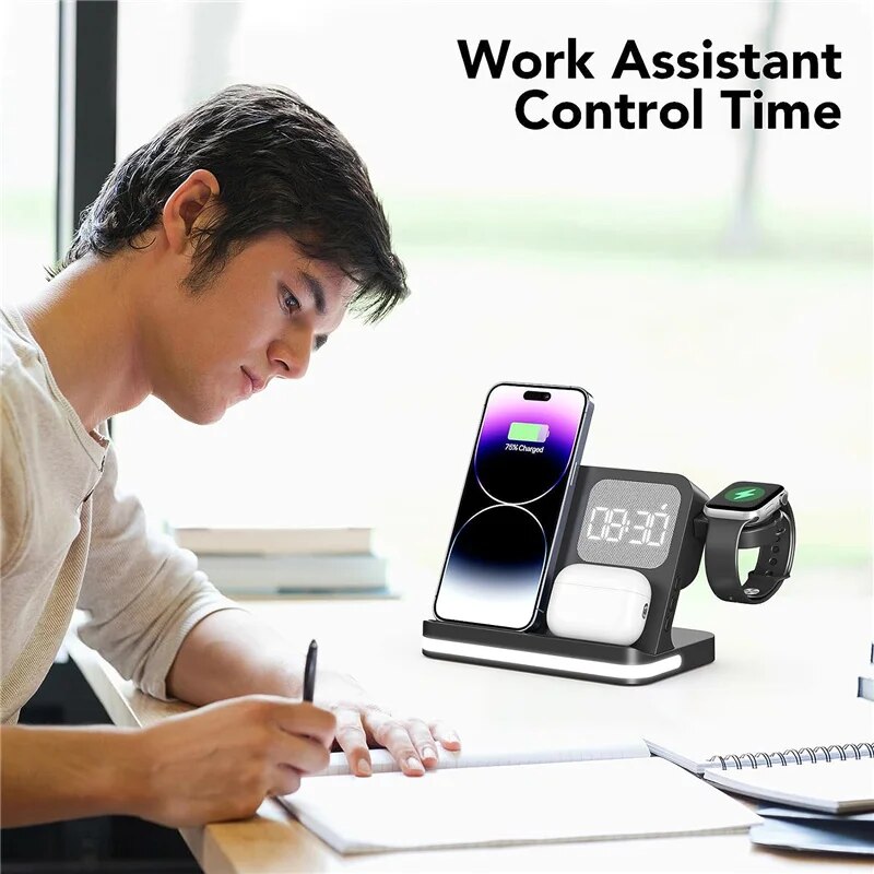 Wireless Charger Stand For iPh - Wireless Charger Watch review and price