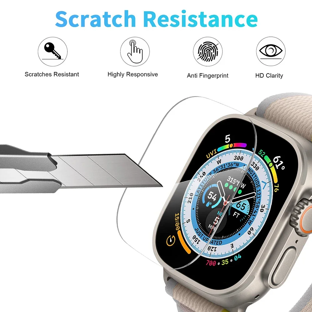Tempered Glass for Apple Watch - Watch Case Bumper review and price