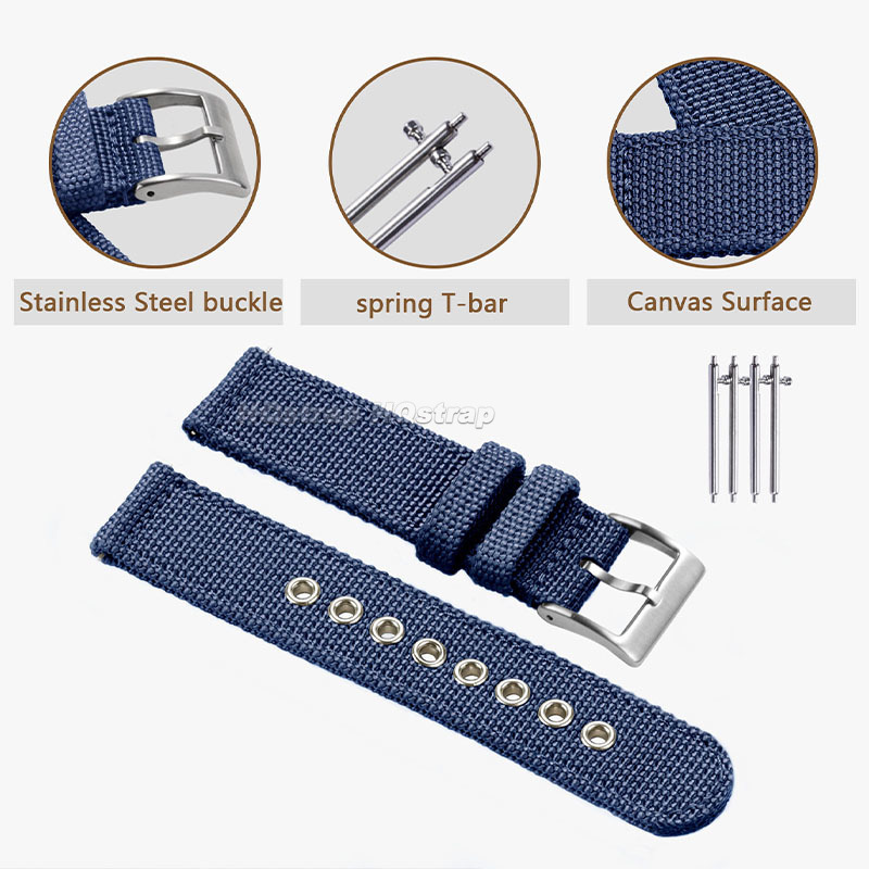 Nylon Strap 18mm 20mm 22mm Ban - Nylon Nato Strap review and price