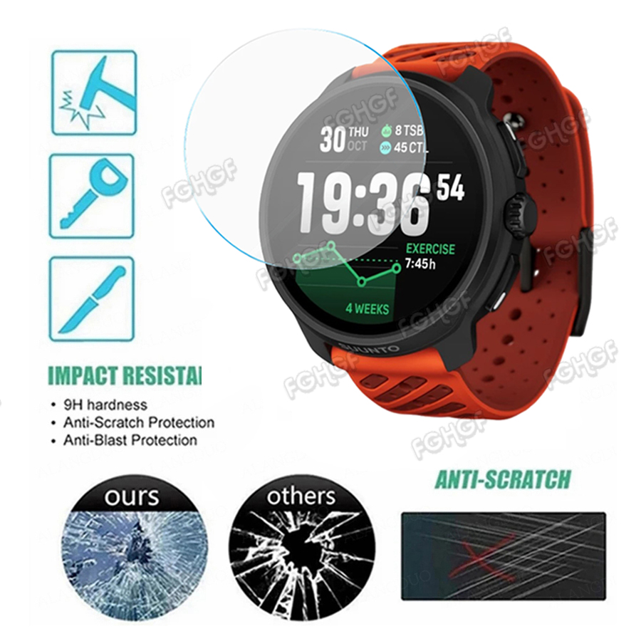 Tempered Glass Protective Film - Smart Watch Accessories review and price