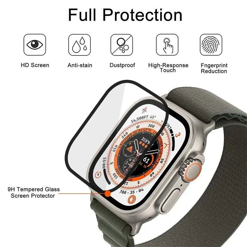 Full Curved Screen Protector F - Watch Case Bumper review and price