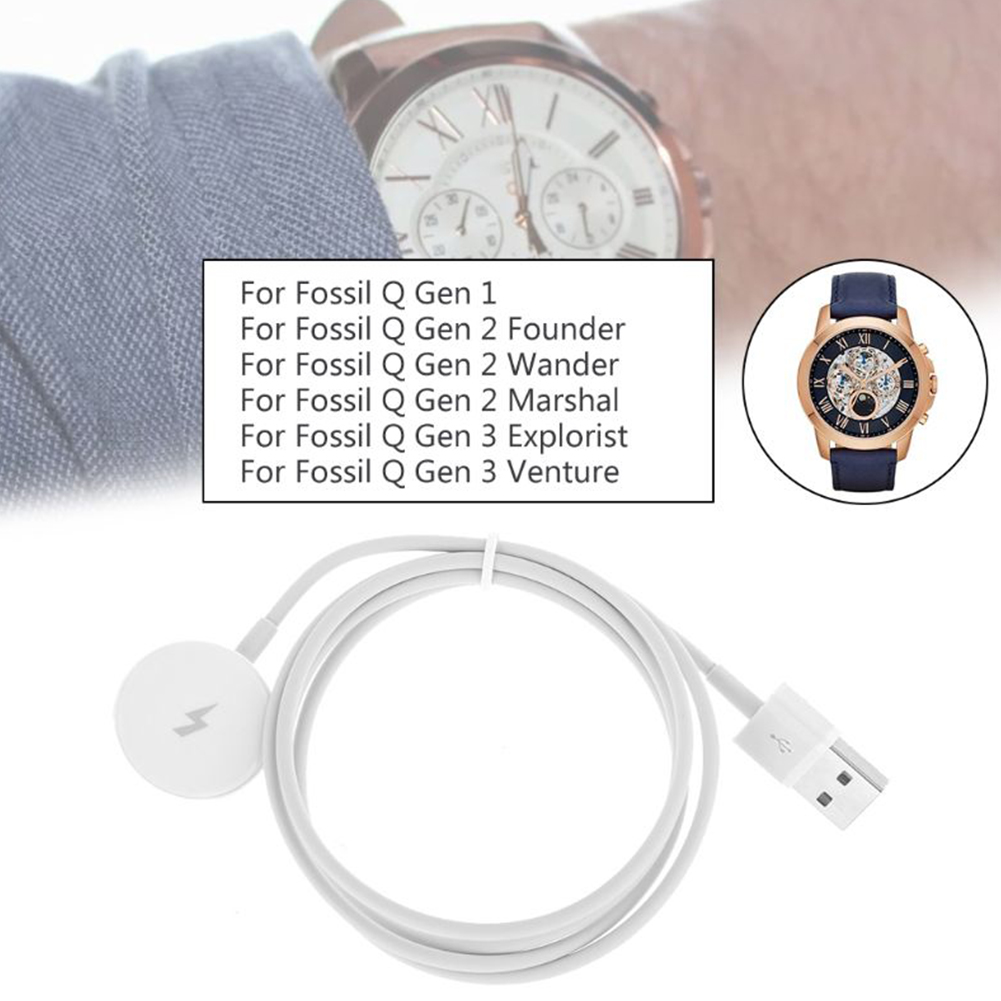 1m Charging Cable Stand Short  - Fossil Smartwatch Accessories review and price