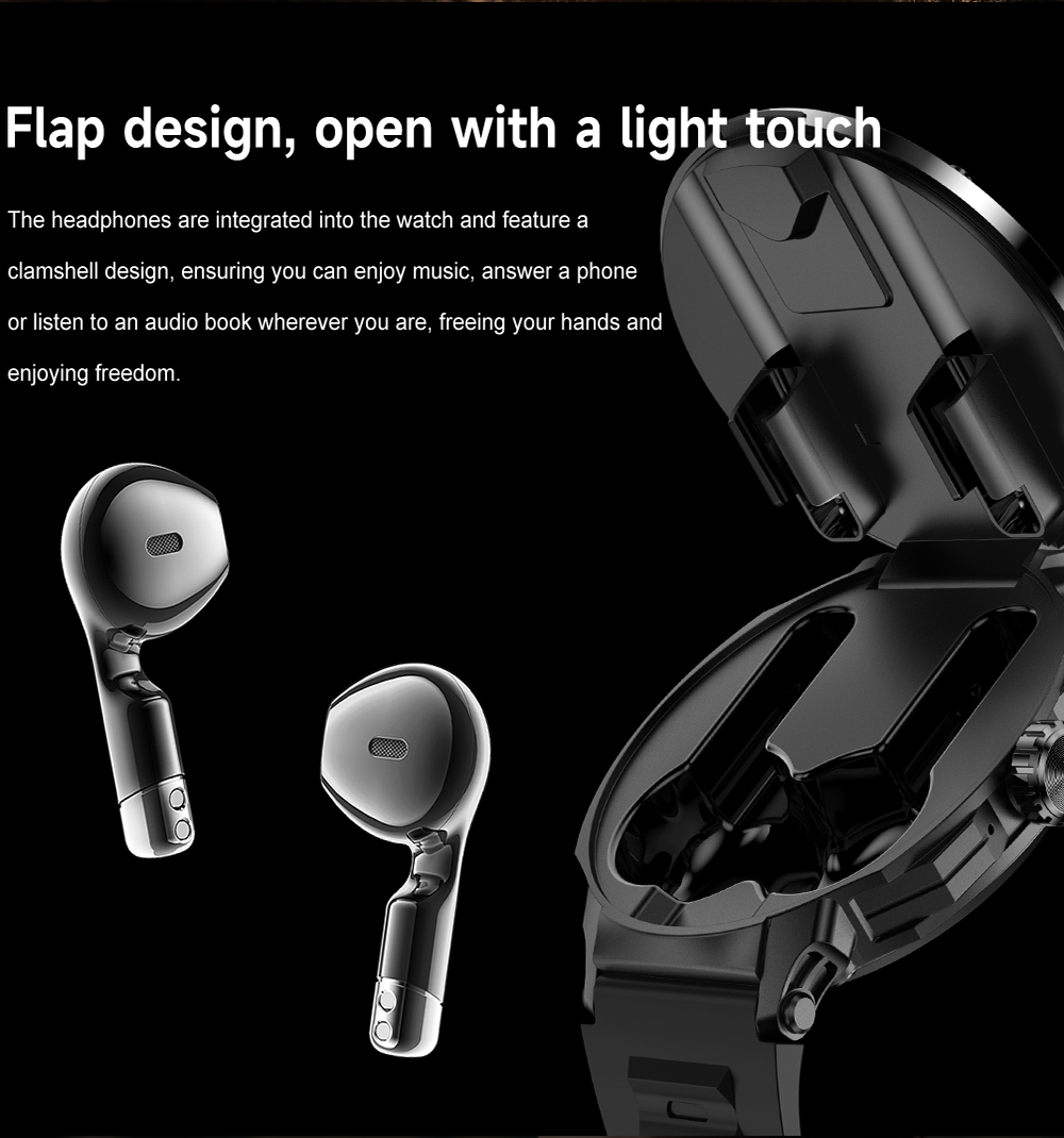 Clock 2 In 1 Headset Smart Wat - Smartwatch Headset review and price