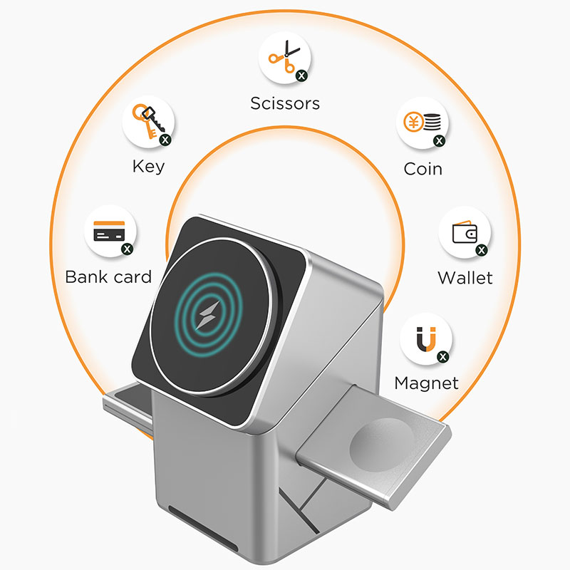 15W Touch Rotating Magnetic Mu - Wireless Charger Watch review and price