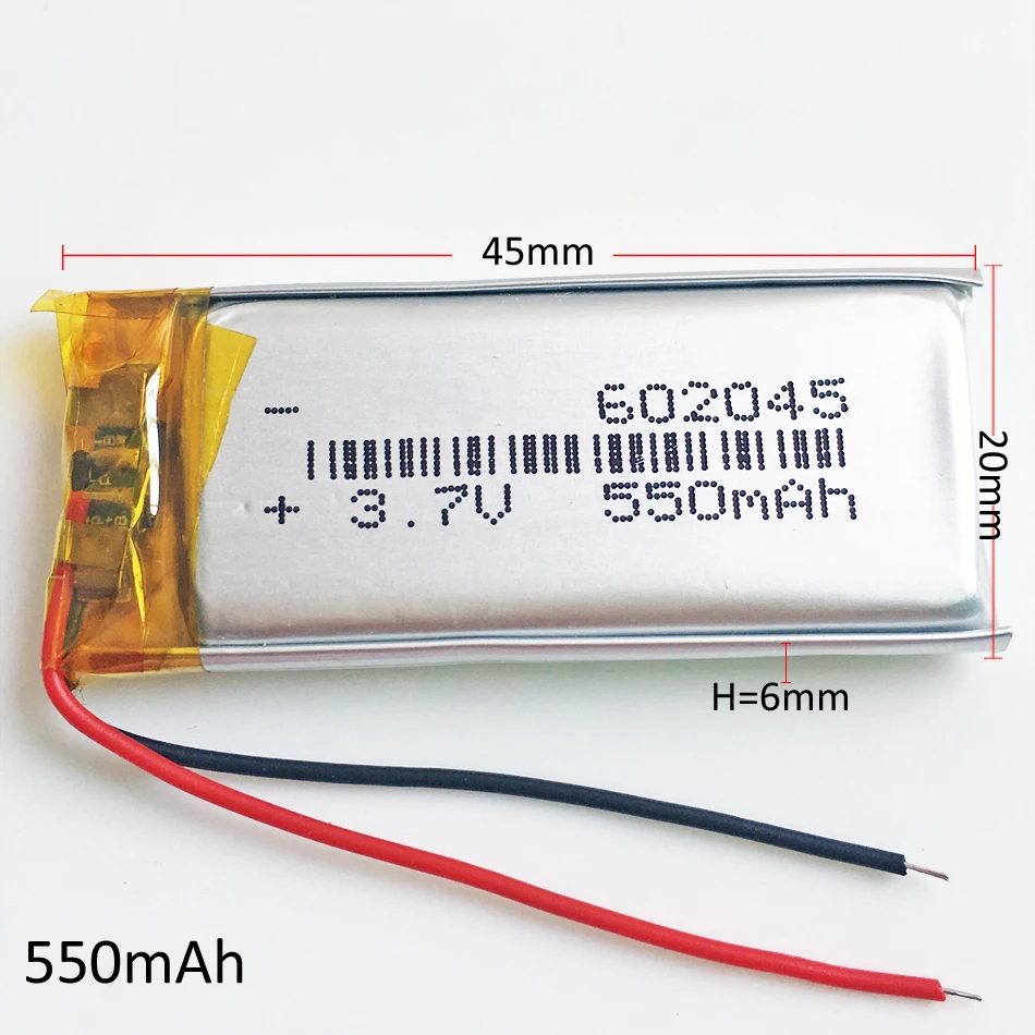 Lot 10 PCS 3.7V 550mAh Lipo Re - Smartwatch Headset review and price
