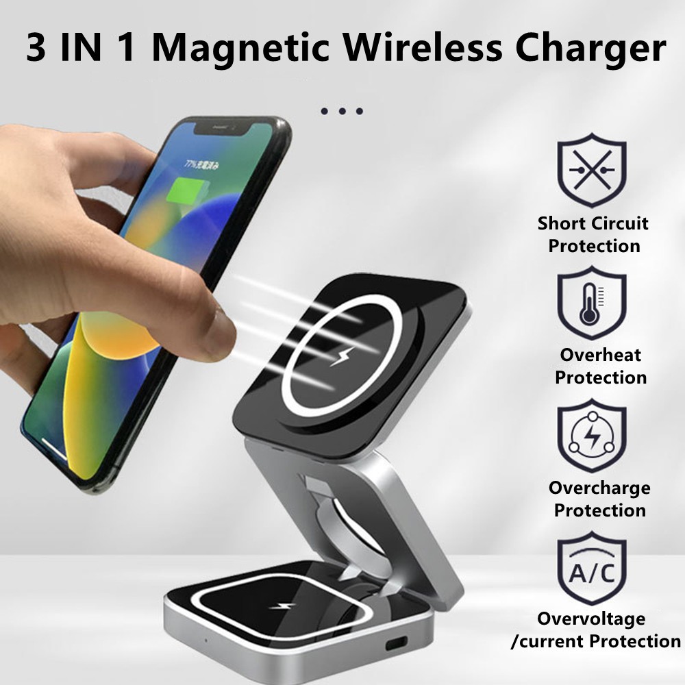 Foldable Magnetic Wireless Cha - Wireless Charger Watch review and price