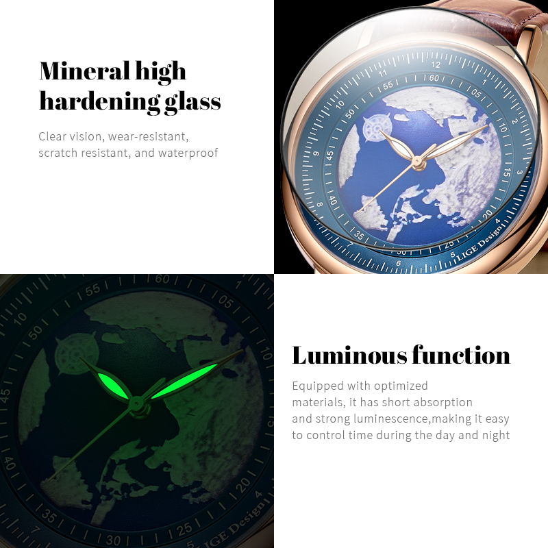 LIGE 2026 New Top Brand Luxury - Smartwatch Nexus review and price