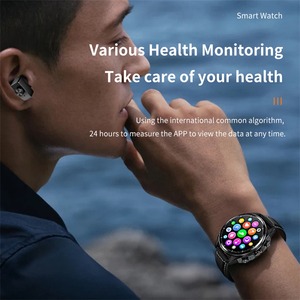 TWS Bluetooth Headset Music Pl - Smartwatch Headset review and price