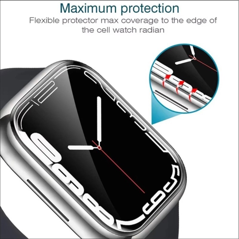 6pcs Screen Protector Film for - Watch Case Bumper review and price